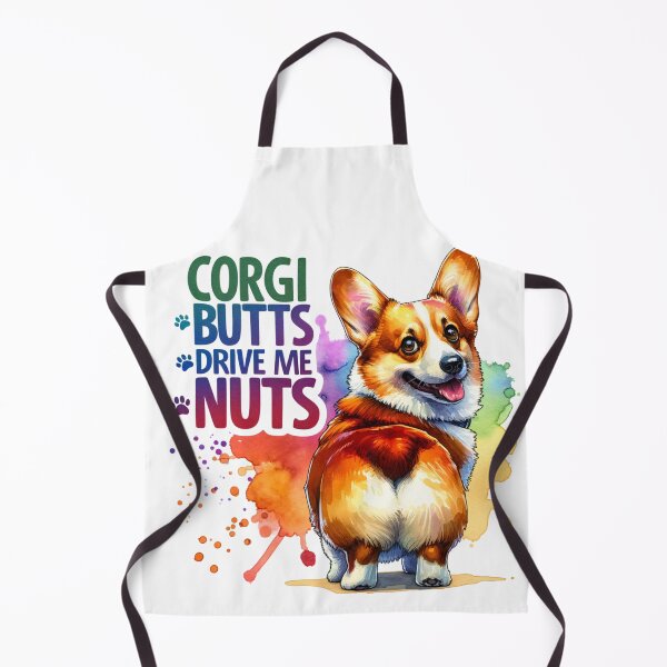 Artikelvorschau, Corgi-Hintern machen mich verrückt - Corgi entworfen und verkauft von Bichon Boutique.