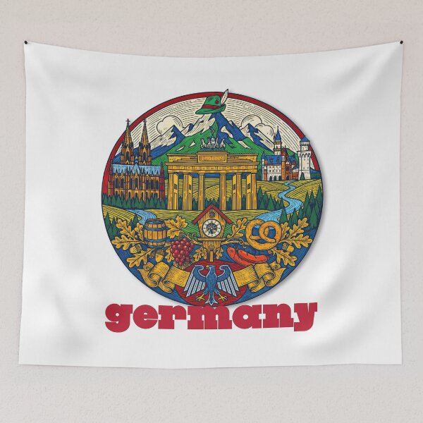 Item preview, Heart of Germany: A Cultural Mosaic in Motion designed and sold by ForeverPrintsOK.