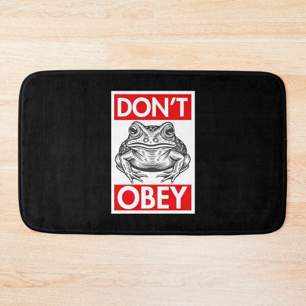 Item preview, Don't Obey Frog designed and sold by Thelittlelord.