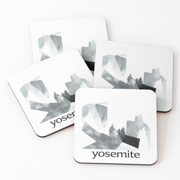 Item preview, Yosemite National Park Minimal Contemporary Art Print – Modern Nature & Landscape Wall Decor designed and sold by OzzFrequency.