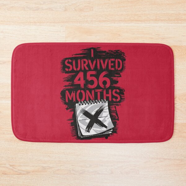 Item preview, Survived 456 Months Milestone Birthday Design - 38 Years designed and sold by cabana.space.