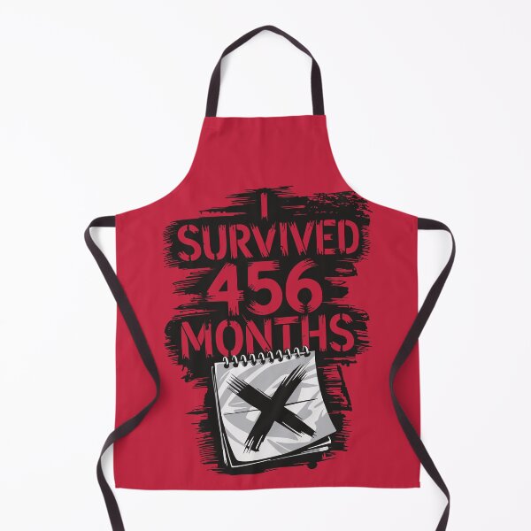 Item preview, Survived 456 Months Milestone Birthday Design - 38 Years designed and sold by cabana.space.