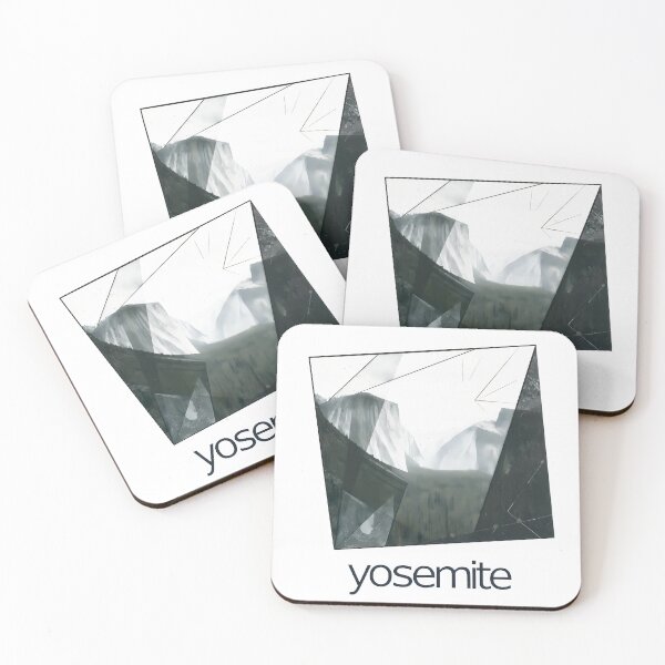 Item preview, Yosemite National Park Minimal Contemporary Art Print – Modern Nature & Landscape Wall Decor designed and sold by OzzFrequency.
