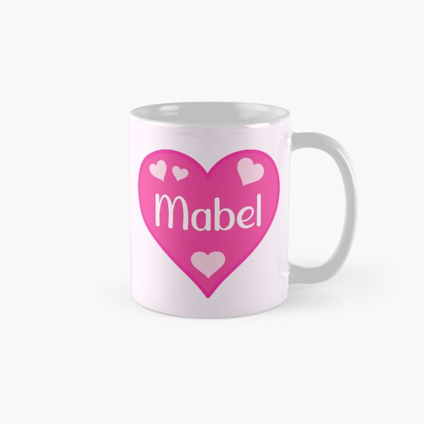 Item preview, Mabel Name Pink Heart  designed and sold by Jeallan Designs.