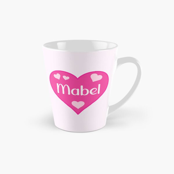 Item preview, Mabel Name Pink Heart  designed and sold by Jeallan Designs.