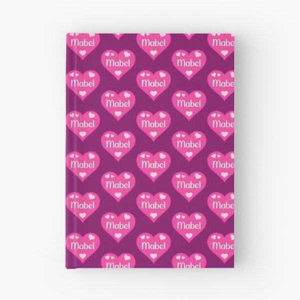 Item preview, Mabel Name Pink Heart  designed and sold by Jeallan Designs.