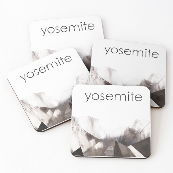 Item preview, Yosemite National Park Minimal Contemporary Art Print – Modern Nature & Landscape Wall Decor designed and sold by OzzFrequency.