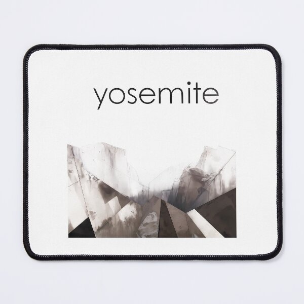 Item preview, Yosemite National Park Minimal Contemporary Art Print – Modern Nature & Landscape Wall Decor designed and sold by OzzFrequency.