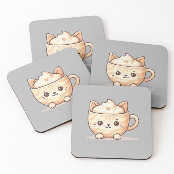 Item preview, Latte Kitty Blend – Latte Cat Shape designed and sold by MiLaKK.