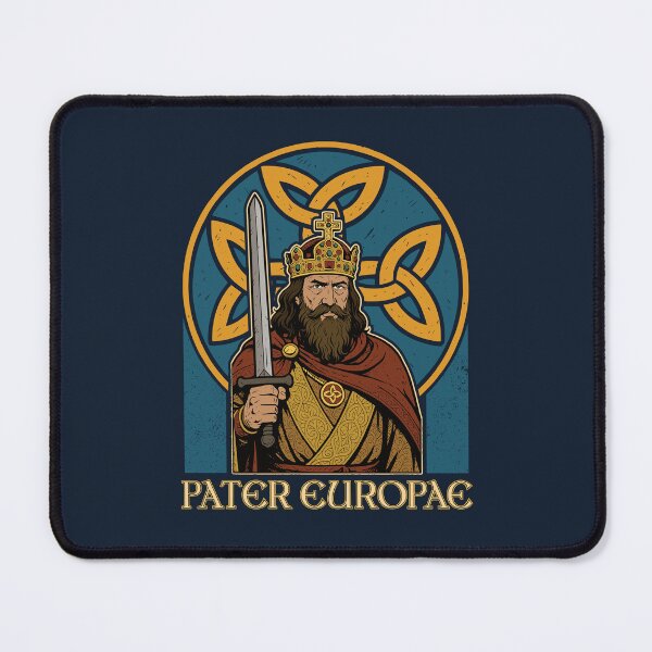 Item preview, Emperor Charlemagne - Pater Europae designed and sold by MehMerchTees.
