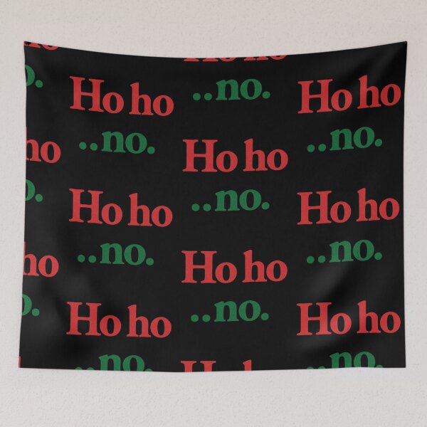 Item preview, Ho Ho No Festive Sass Design designed and sold by ArtComixHaven.