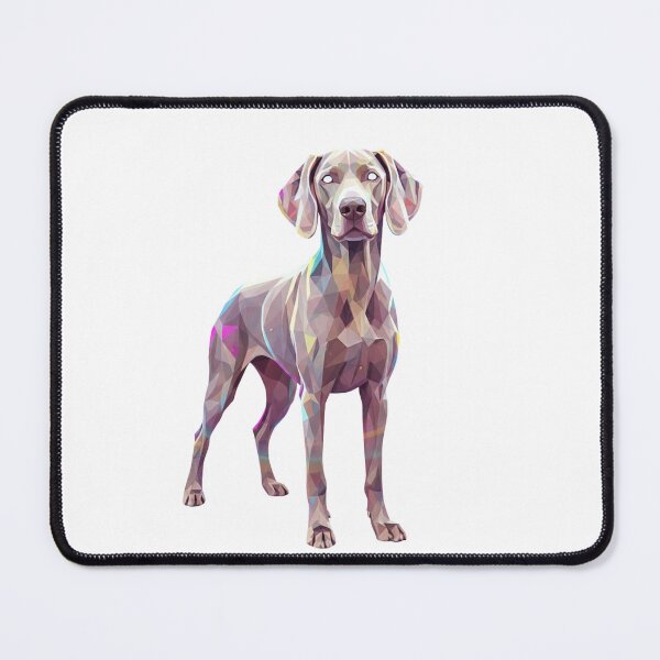 Item preview, Weimaraner Prism Multicolor | Vibrant Low Poly Art designed and sold by bsbd-action.