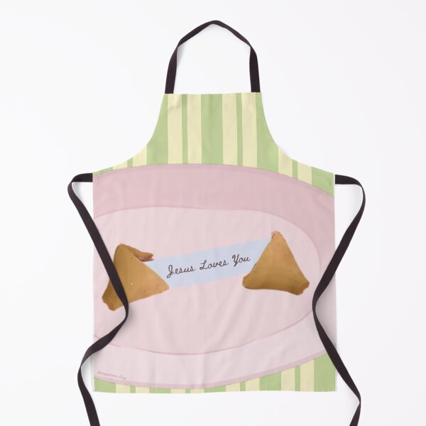 Item preview, Jesus Loves You - Green & Yellow Fortune Cookie Design! designed and sold by sagegrove.shop.