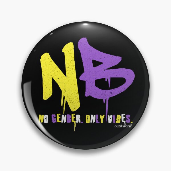 Item preview, NB/No Gender/Only Vibes - Non-binary Design designed and sold by outandworn.