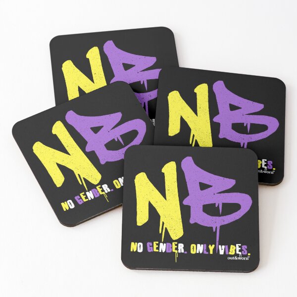 Item preview, NB/No Gender/Only Vibes - Non-binary Design designed and sold by outandworn.