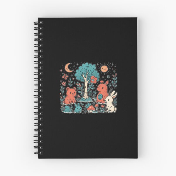 Item preview, cutes fantasty forest with cute animals magic forest  designed and sold by zuzzelek44.