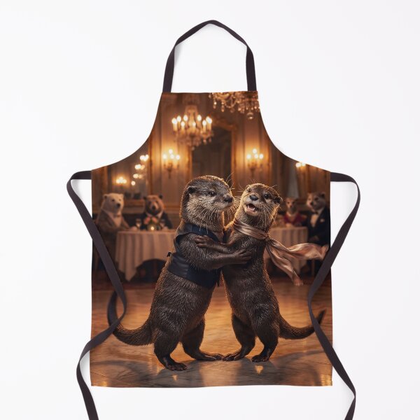 Item preview, Ballroom Dancing Otters Cut the Rug designed and sold by Tridentulus.