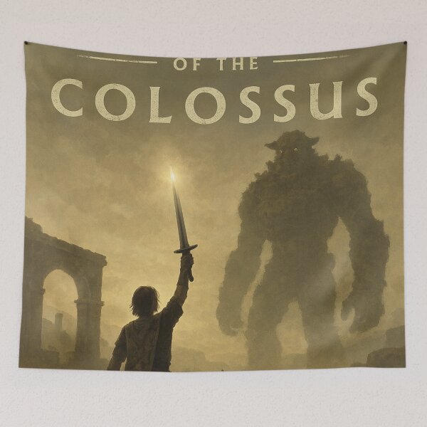 Item preview, Shadow of the colossus Artwork designed and sold by FeelTheDrawing.