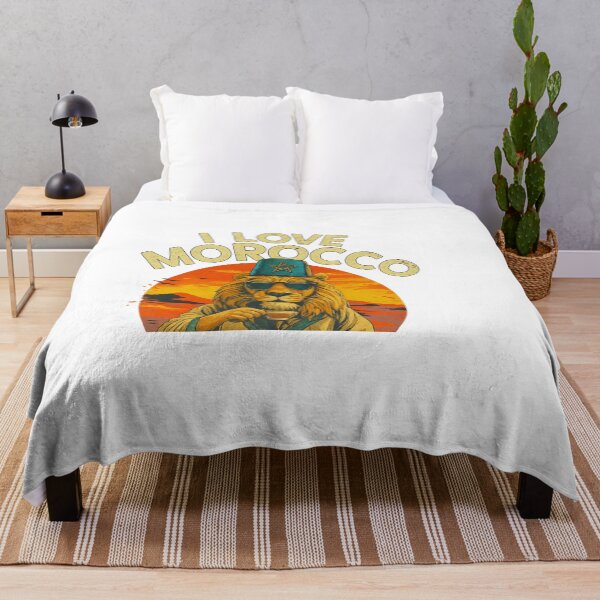 Item preview, Moroccan Lion Pride – I Love Morocco Bold designed and sold by dirarr.