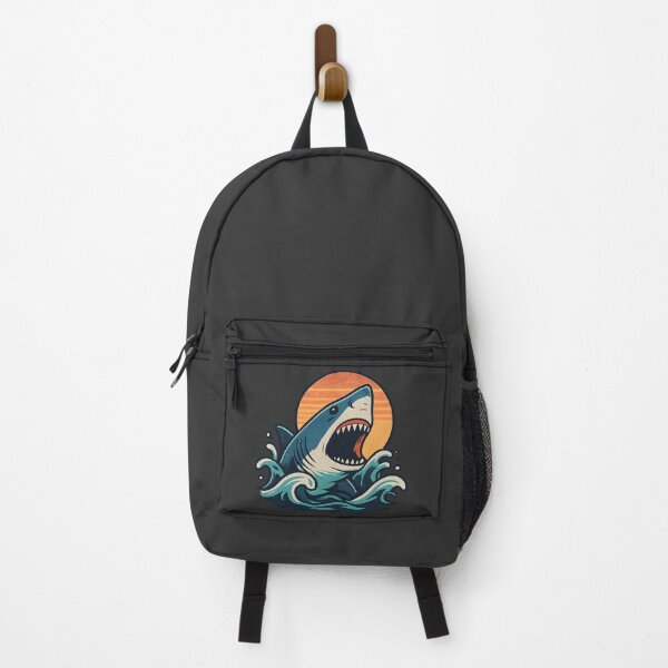 Item preview, Retro Shark T-Shirt Design designed and sold by darkan1.