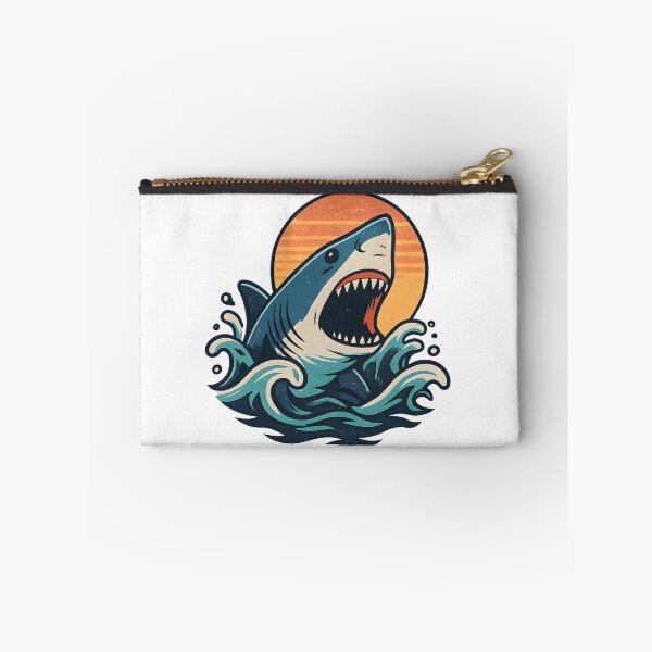 Item preview, Retro Shark T-Shirt Design designed and sold by darkan1.