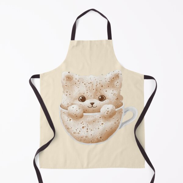 Item preview, Foam Cat Art – Cappuccino Foam Cat designed and sold by MiLaKK.