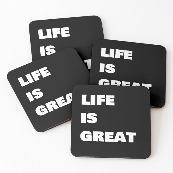 Item preview, Life is Great designed and sold by Frugal Mr B.