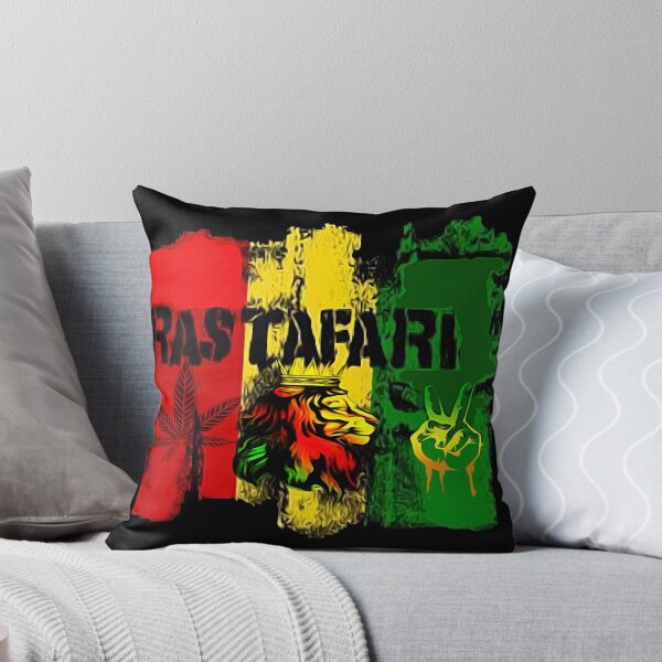 Item preview, Jamaica Rasta Lion Splatter Paint designed and sold by natnat7w.