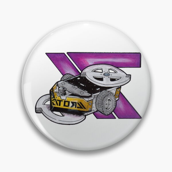 Item preview, Battlebots ROTATOЯ Illustration designed and sold by Caleb-Robot-Art.