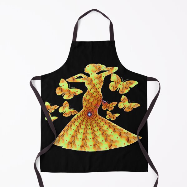 Item preview, Yellow Fractal dancer designed and sold by natnat7w.