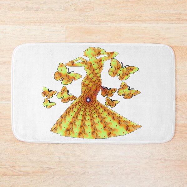 Item preview, Yellow Fractal dancer designed and sold by natnat7w.