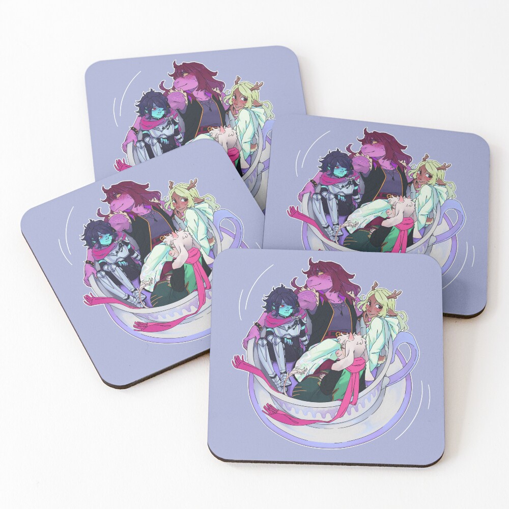 Item preview, Coasters (Set of 4) designed and sold by teslu.