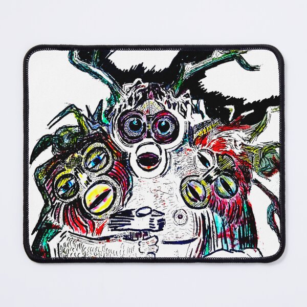 Item preview, 3-headed Antlered, Flannel Wearing Furby Guy designed and sold by patrickcallan.