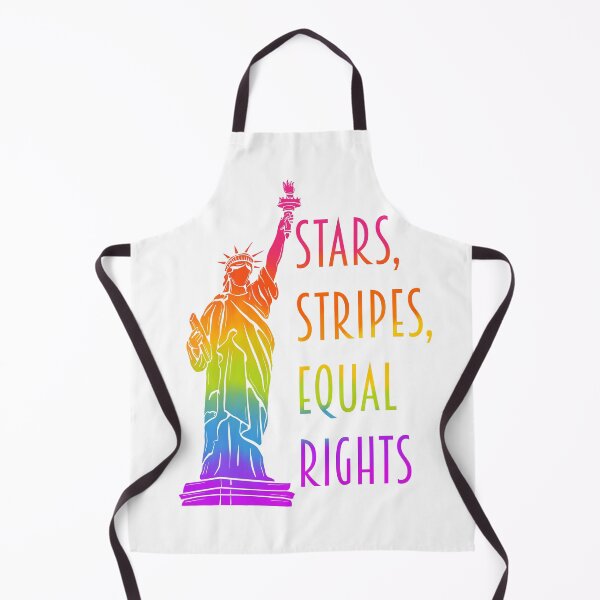 Item preview, stars, stripes, and equal rights - rainbow statue of liberty designed and sold by crestfallenmermaid.