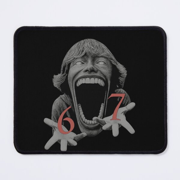 Item preview, Horror Screaming Face 67 Meme Art Design Gift Style designed and sold by love3617.