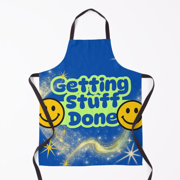 Item preview, Getting Stuff Done - Motivational Smiley Face Art designed and sold by Extremeallie.