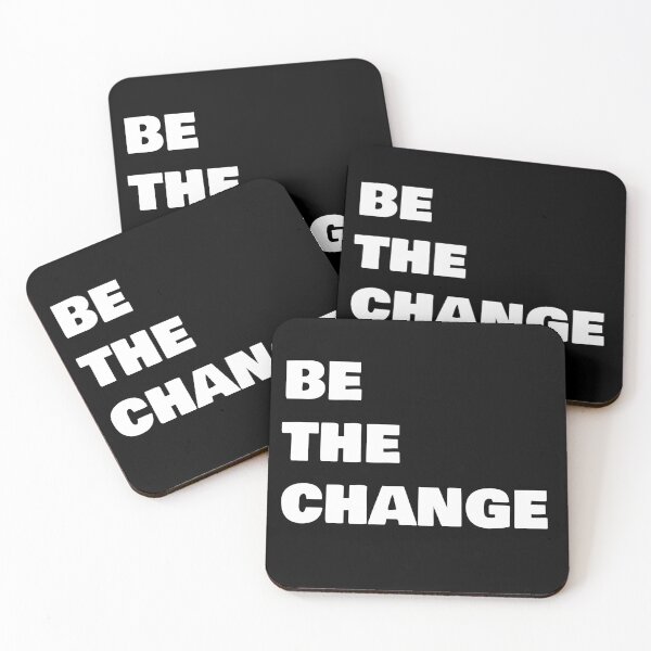 Item preview, Be the Change designed and sold by Frugal Mr B.