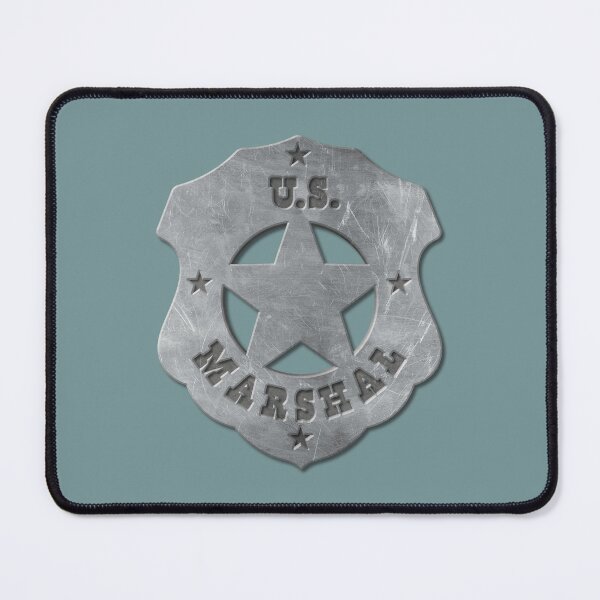 Item preview, U.S. Marshal Badge designed and sold by Trexyca Artworks Store.