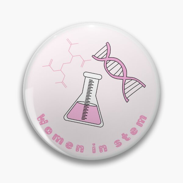 Item preview, Women in STEM Pink DNA and Beaker Science cutesy designed and sold by lea-lani.