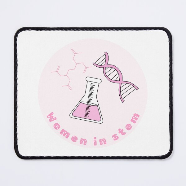 Item preview, Women in STEM Pink DNA and Beaker Science cutesy designed and sold by lea-lani.