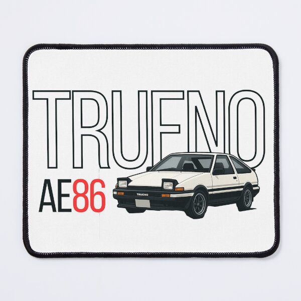 Item preview, Trueno AE86 Typography designed and sold by For the Love of Anime.