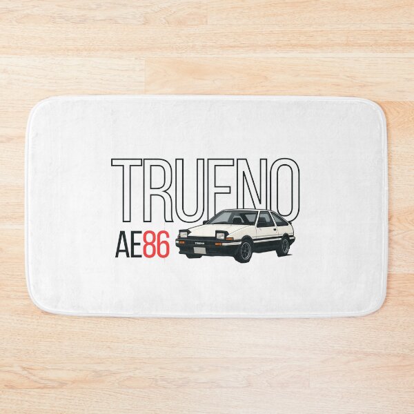 Item preview, Trueno AE86 Typography designed and sold by For the Love of Anime.