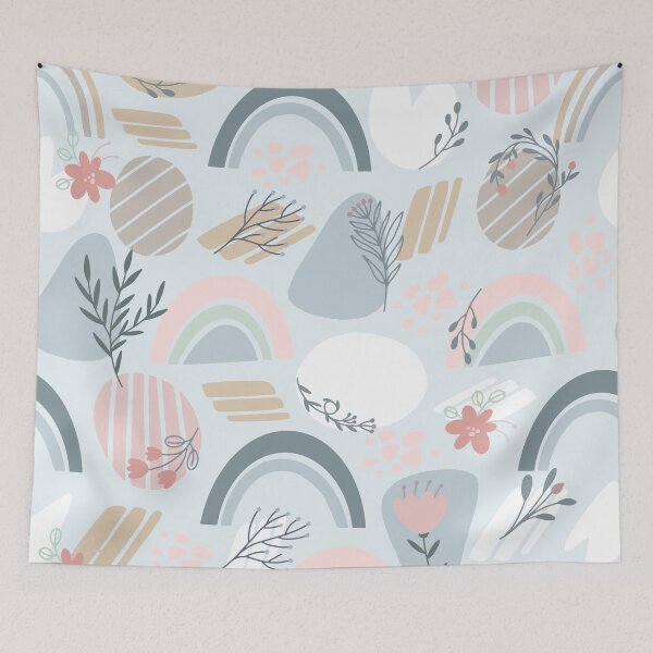 Item preview, Minimal Abstract Gray Pastel Pattern designed and sold by Eclectic Monkey.