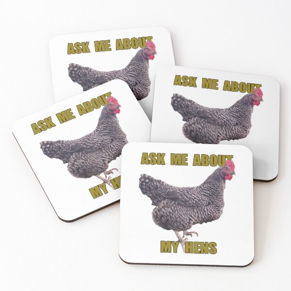 Item preview, Ask me about my hens (barred rock) designed and sold by Tom-Morgan.
