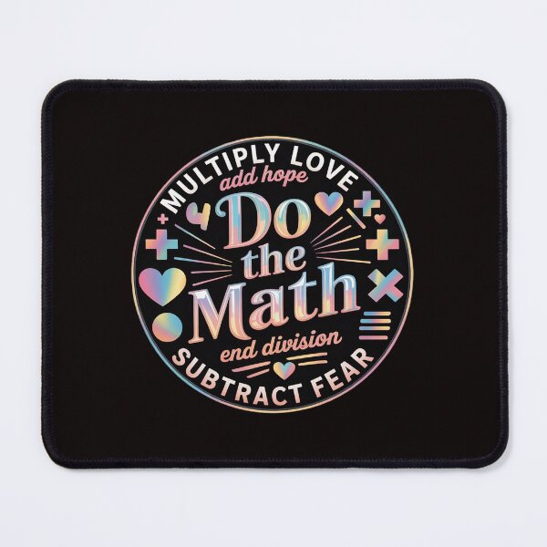 Item preview, Do The Math Multiply Love Add Hope Math Teacher Mens designed and sold by MelSurf.