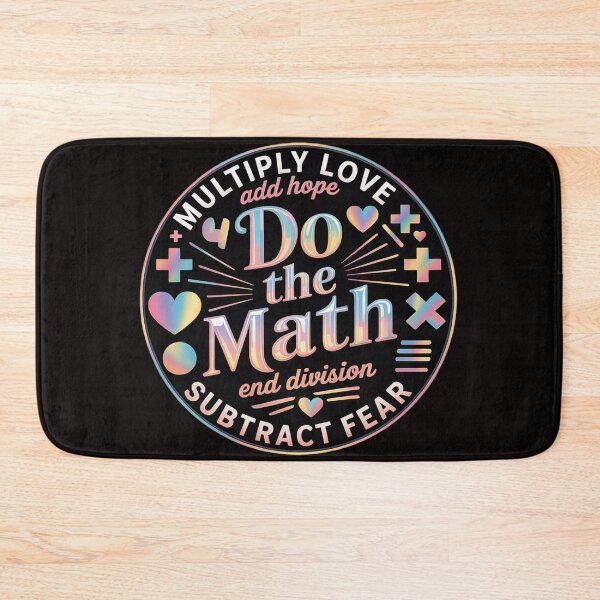 Item preview, Do The Math Multiply Love Add Hope Math Teacher Mens designed and sold by MelSurf.