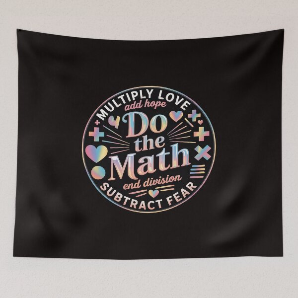 Item preview, Do The Math Multiply Love Add Hope Math Teacher Mens designed and sold by MelSurf.