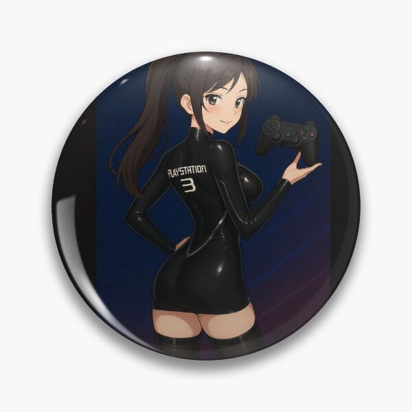 Item preview, ps3 waifu console designed and sold by ShidoArt.