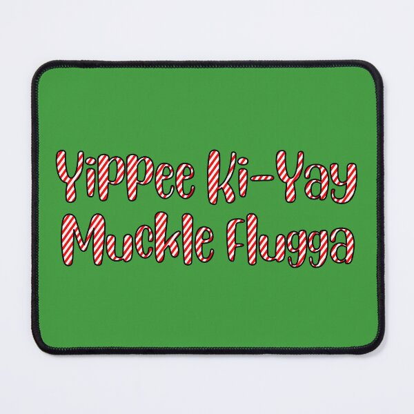 Item preview, Yippee Ki-Yay Muckle Flugga - Candy Cane designed and sold by isleheid.