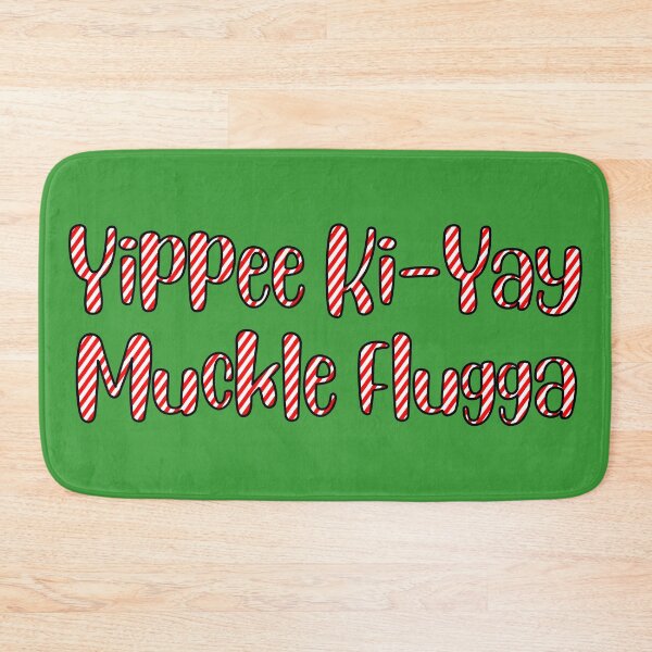 Item preview, Yippee Ki-Yay Muckle Flugga - Candy Cane designed and sold by isleheid.
